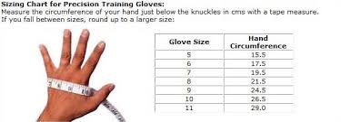 Umbro Goalkeeper Gloves Size Chart