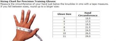 nike goalkeeper gloves size chart