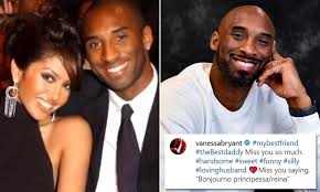 Vanessa & natalia bryant attend the 'f9: Vanessa Bryant Says She Misses Best Friend Kobe In Touching Instagram Where She Reveals Nicknames Daily Mail Online