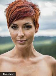 Redhead German Female with Huge Natural Saggy Boobs in Front View | Pornify  – Free Premium® AI Porn