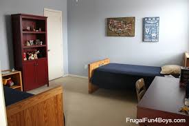 Here are 87 gray boys' room ideas that will blow your mind! Shared Bedroom For Boys Cars Theme Frugal Fun For Boys And Girls