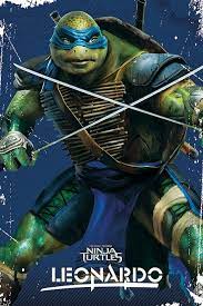 Devil leonardo combat motion test a personal character development of devil leonardo, mutant ninja turtle! Ninja Turtles Leonardo Poster Plakat Kaufen Bei Europosters