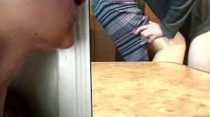 Mom accident caught step son fucking her daughter at kitchen but non stop  let them cum