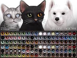 That's why we offer you to look at our sims 4 pets mods free examples list and pick what you need. Pralinesims Pet Eye Pack N01