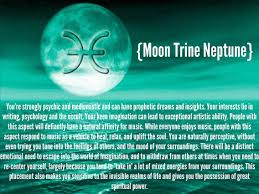 I Actually Quite Like This Aspect Of My Natal Chart It Makes Me Very Sensitive But In A Positive Way Moon Trine Nep Natal Charts Neptune Sidereal Astrology