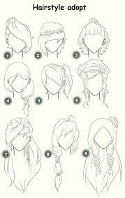 How To Draw Hair Step By Step Image Guides Drawings Drawing People Manga Drawing