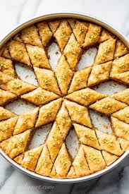 Honey Baklava Recipe With Walnuts And Pistachios Recipe Baklava Recipe Honey Baklava Recipe Greek Chicken Recipes