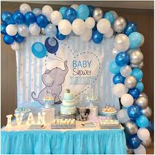Blue Pink Balloon Arch Kit Elephant Baby Shower Balloon Baby Gender Reveal Kid Birthday Party Babyshower Christening Decor Globo Party Diy Decorations Aliexpress