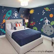 Diy Space Themed Bedroom Space Themed Bedroom Space Themed Room Space Wall Decals