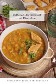 Mega Lecker Ist Dieses Butternut Kurbiseintopf Mit Kaseecken Rezept Rezept Eintopf Rezepte Rezepte Kurbiseintopf