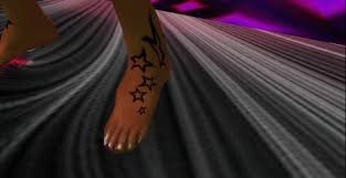 These tattoos are a black ink image with spots of red. Second Life Marketplace Stop Ink Emo Dreamer Tattoo Full Body