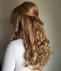 Again center part and tease at the crown and leave beachy waves on both sides. 50 Half Up Half Down Hairstyles For Everyday And Party Looks