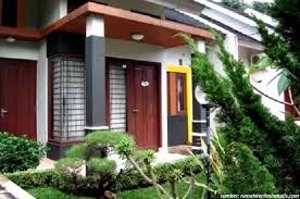 Model tiang teras yang demikian dapat menciptakan rumah bergaya mountain style. 94 Foto Desain Teras Rumah 1 Tiang Yang Bisa Anda Contoh