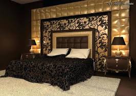 It occupies prime real estate and offers instant texture, color, and pattern. Black Gold Bedroom Decor Love Wall Ideas Master Bac Ojj