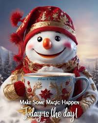 Dear family and friends, I wish you a Thursday filled with joy, love, and  blessings. ♥️🎄♥️