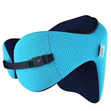 Langria Memory Foam Travel Pillow With Long Haul Detachable Hood Adjustable Neck Size 6 In 1 For All Ages Portable Pocket Included Neck Travel Cushion For Plane