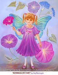Morning Glory Fairy Fairy Paintings Flower Fairies Fairy