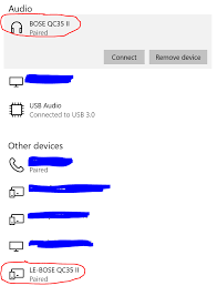 Bose corporation published bose connect for android operating system mobile devices, but it is possible to download and install bose connect for pc or computer with operating systems such as windows 7, 8, 8.1, 10 and mac. Solved Qc35 Ii Not Connecting To Win10 Bose Community 193633