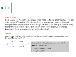 Maybe you would like to learn more about one of these? Contoh Soal Dividen Saham Dan Jawabannya Barisan Contoh