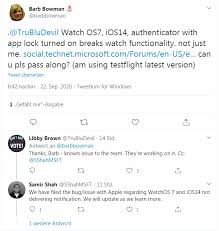 Search for and download the app if you don't already have it. Watch Os 7 Ios 14 Breaks Authenticator App Functionality Born S Tech And Windows World