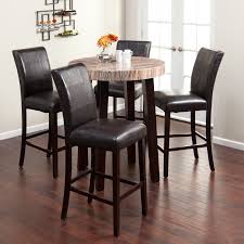 Bar height kitchen table set. Round Bar Height Dining Table Ideas On Foter