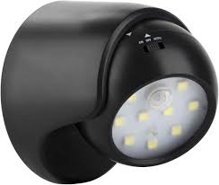 Shop with afterpay on eligible items. Proxinova Indoor Outdoor Bright Wireless Fulcrum Motion Sensor Led Porch Light Spotlight Auto On Off Battery Powered Black Buy Online In Aruba At Aruba Desertcart Com Productid 75742703