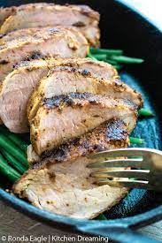 Quick Cooking And Delicious This Easy Baked Pork Tenderloin Recipe Starts With A Simple Pork Tenderloin Recipes Roasted Pork Tenderloins Baked Pork Tenderloin