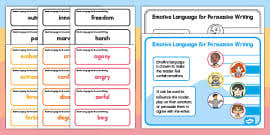 Now customize the name of a clipboard to store your clips. What Is Emotive Language Answered Twinkl Teaching Wiki