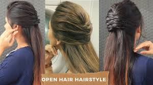 You will be needing a hairspray and several bobby pins. Easy And Quick Hairstyle For Everyday Hairstyle For Medium To Long Hair Youtube