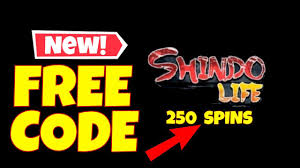 Shindo life is a game mode in roblox in which players take on a world full of ninjas, train their in this frequently updated codes list, we post all active shindo life codes for you to redeem in the game. Sl2 New Free Code Shindo Life Gives 250 Free Spins Roblox Roblox Life Life Code
