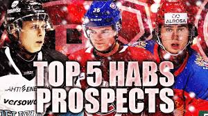 Top 5 Habs Prospects Going Into The Season Montreal Canadiens Top Prospects Nhl Prospects 2019