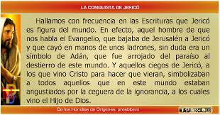Misioneros De La Palabra Divina Reflexion La Conquista De Jerico Reflexion Jerico Evangelio