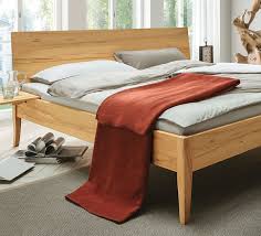 Bett mit lattenrost jugendbett doppelbett mit/ohne matratze bettkasten eiche. Massivholzbetten Mit Metallfreier Konstruktion