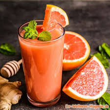 Diese mit vitaminen und antioxidantien angereicherten smoothies sind lecker und gesund zugleich. Grapefruit Ingwer Smoothie Gesundes Rezept Zum Abnehmen