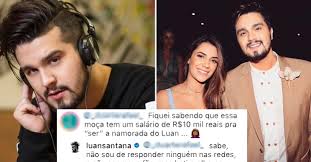 Luan santana e a namorada jade curtem viagem nos eua. Luan Santana E Acusado De Pagar Namorada Para Fingir Estarem Juntos E Ele Responde