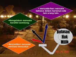 Punca utama pencemaran air ialah bahan buangan domestik. Pelajaran 2 Islam Hak Milik Ppt Download