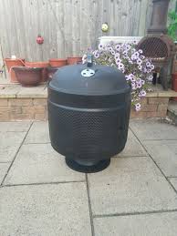Check out how a clever user at diy site instructables made an attractive fire pit from a stainless steel washing machine drum. B Rookie B2 Large Woodburner Fire Pit B Rookie Firepits