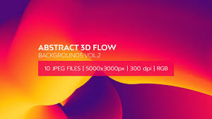 32 dark backgrounds for your desktop wallpapers, graphic arts and powerpoint templates. Abstract 3d Flow Backgrounds Vol 2 In Textures On Yellow Images Creative Store