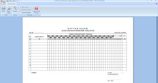 Maybe you would like to learn more about one of these? Contoh Format Absensi Harian Guru Dan Karyawan Sekolah Antapedia Com