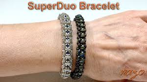 Superduo Kolay Bileklik Nasil Yapilir How To Make Superduo Easy Bracelet Youtube 2020 Boncuklu Bileklikler Super Ikili Bileklik