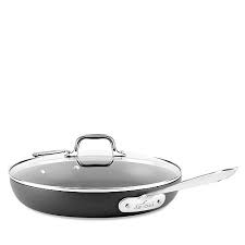 Hard Anodized Nonstick 12 Fry Pan With Lid All Clad Best Cooker Cooking Supplies