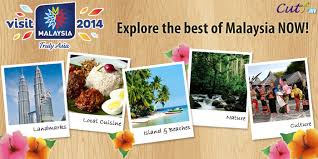 You may search for your travel destinations and make reservations online, choose your oversea trips and even plan for your special functions with us. Cuti My Visit Malaysia 2014