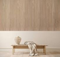 Acupanel® Contemporary Natural Oak Slat Acoustic Wood Wall Panels