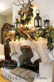 Check out these beautiful ideas for holiday and christmas mantel decorations, like rustic ideas, garlands, stockings, vintage elements, and more. 10 Fabulous Farmhouse Style Christmas Mantels Christmas Mantel Decorations Christmas Mantels Christmas Fireplace