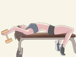 Work Out At Home Using Hand Weights At Home Workouts Hand Weight Workouts Weights Workout For Women