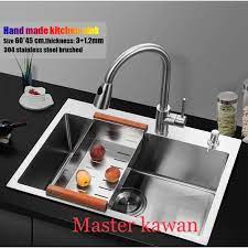 Belanja sekarang juga hanya di bukalapak. Langsung Order Kitchen Sink Kotak Minimalis 60 Cm Bak Cuci Piring Model Bolzano 6045 Berkualitas Shopee Indonesia