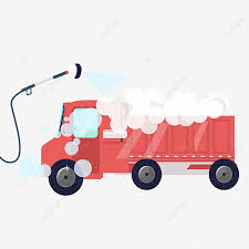 Desenhos Animados Mao Desenhada Vermelho Caminhao Manutencao Lavagem De Carro Png Lavagem De Carro Manutencao Carro Imagem Png E Psd Para Download Gratuito