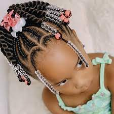 Hair styles for black girls with beads. 5 Simple Easy Braid Styles Tutorials For Little Girls Voice Of Hair Little Girls Natural Hairstyles Kids Hairstyles Lil Girl Hairstyles
