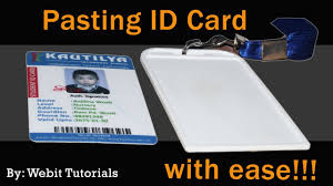 Get contact details & address of companies manufacturing and supplying pvc id card, plastic id cards across india. Pasting Id Card Tutorial Short And Complete Guide Youtube