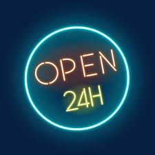 Pin By Christine On Coming Soon Neon Signs Neon Open 24 Hours